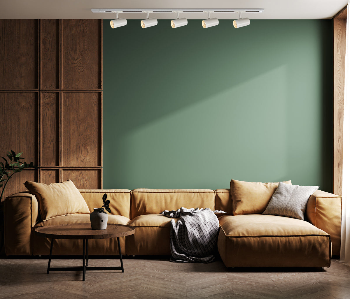 Prime 5-Spotsskinne GU10 Hvit