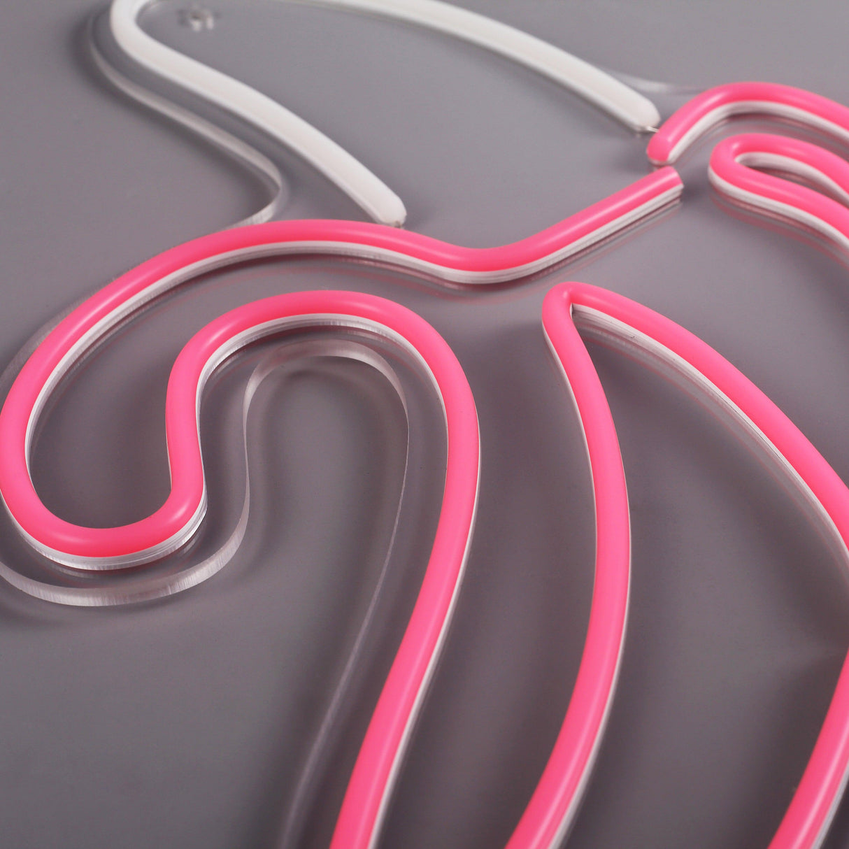 Banana Neon Vägglampa Pink-Lampconcept.se