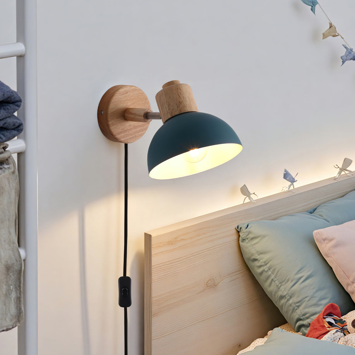 Boom Vegglampe Petroleum