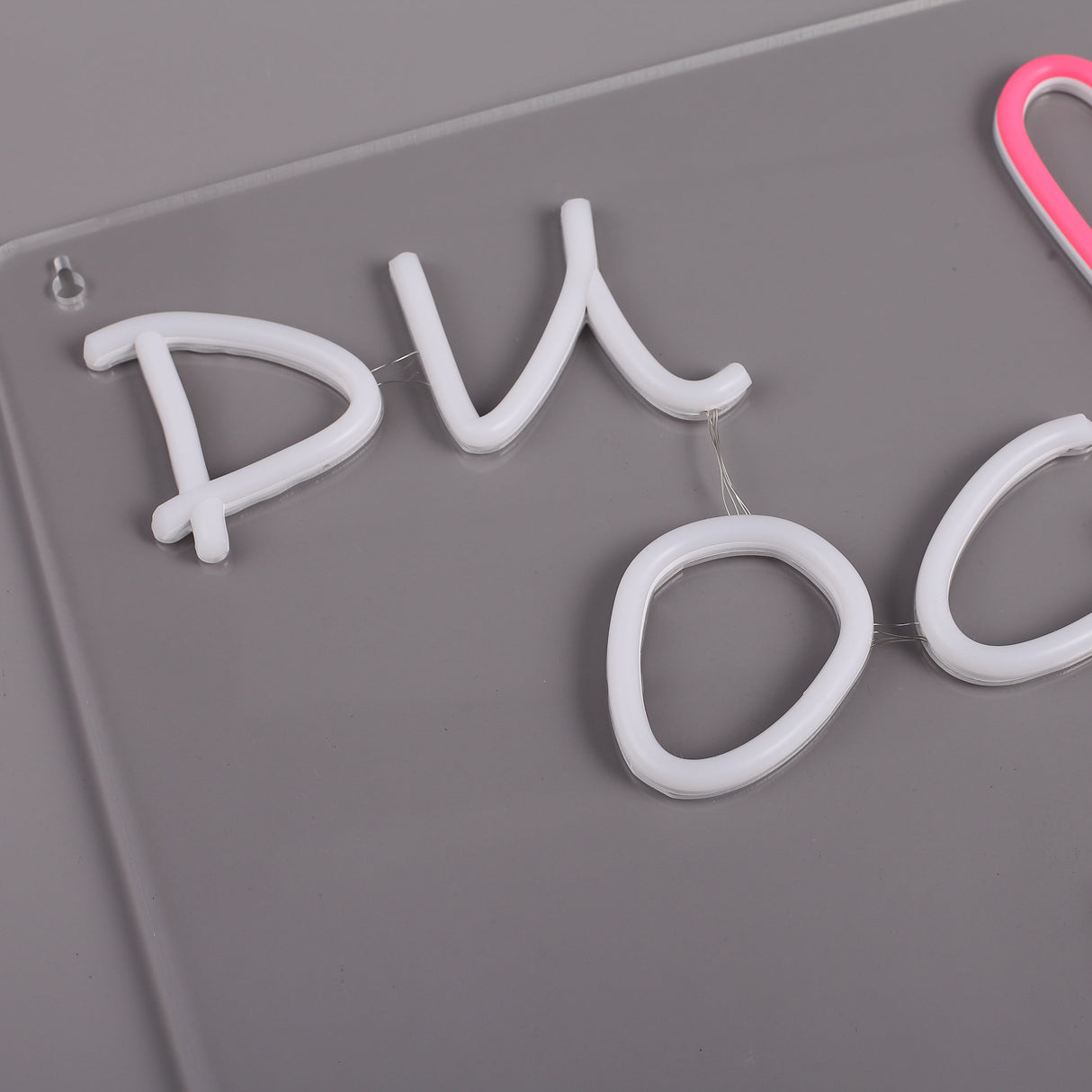 Du Og Jeg Neon Væglampe