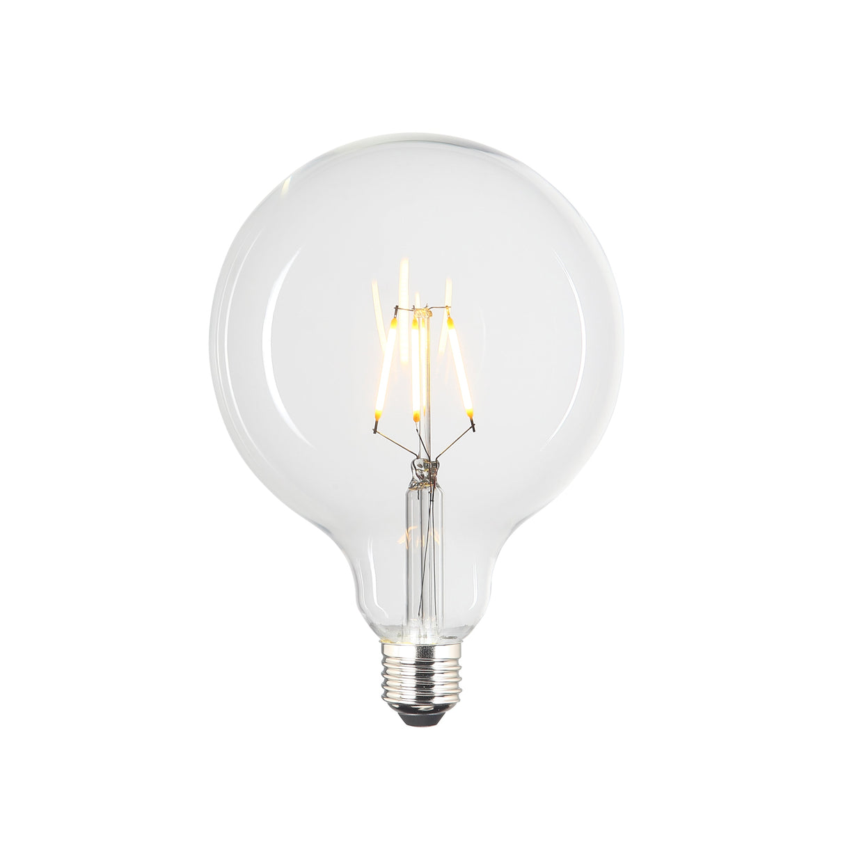 LED 4W 2200K G125 Klar Dimbar (E27)-Lampconcept.se