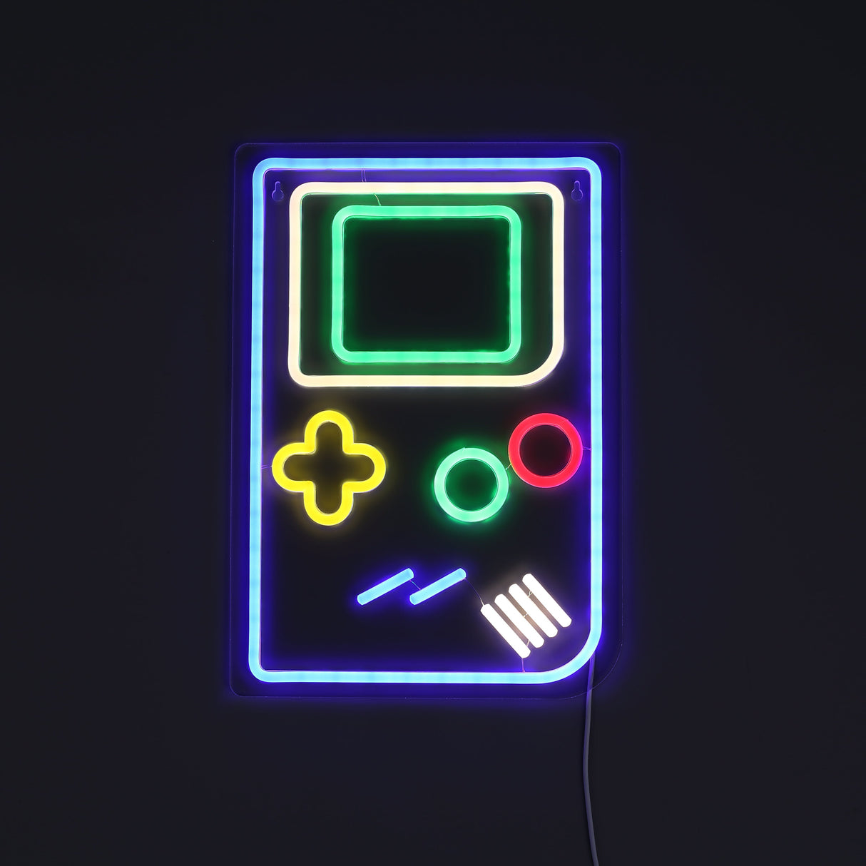 Gameboy Neon Vägglampa-Lampconcept.se