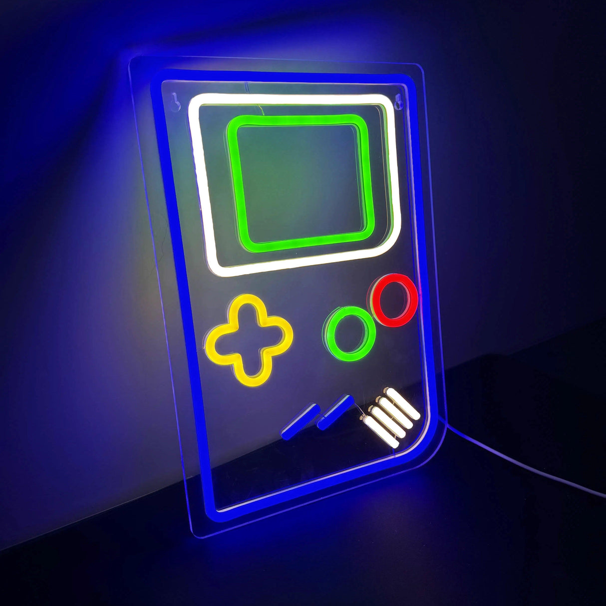 Gameboy Neon Vegglampe
