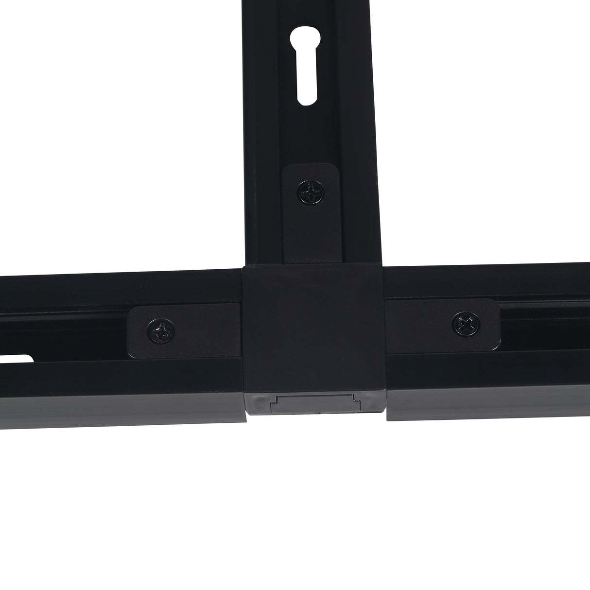 T-Vinkel Strømskinne 1-Fase Svart