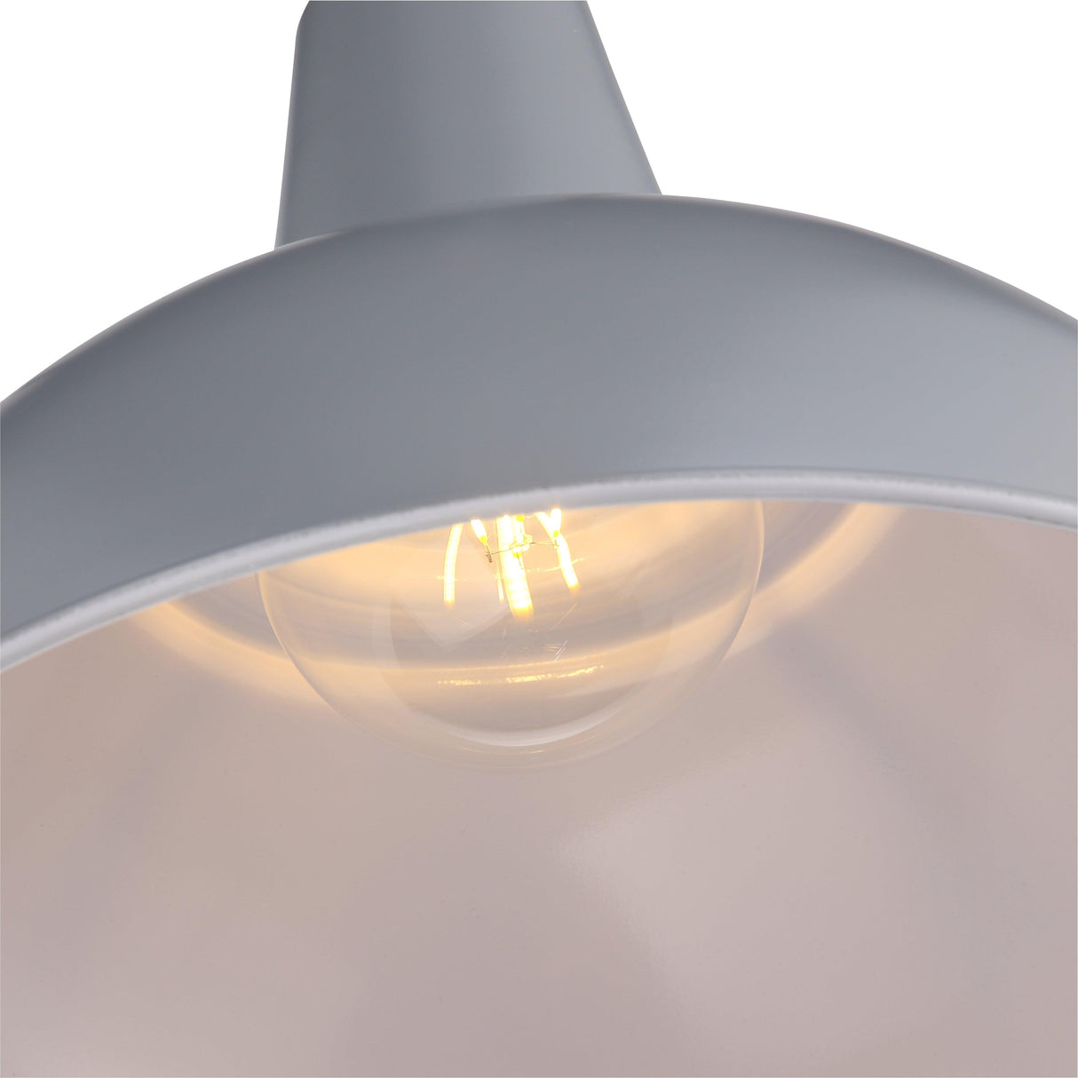 Casa Taklampa Ø41 Grå-Lampconcept.se