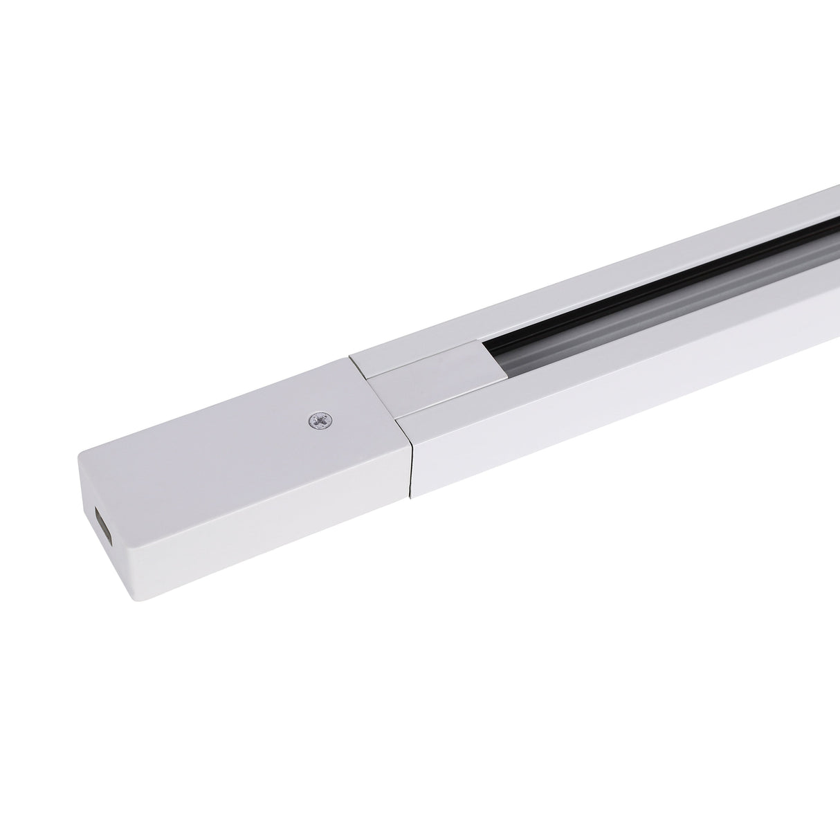 Strømskinne 1-faset 1 m Hvit