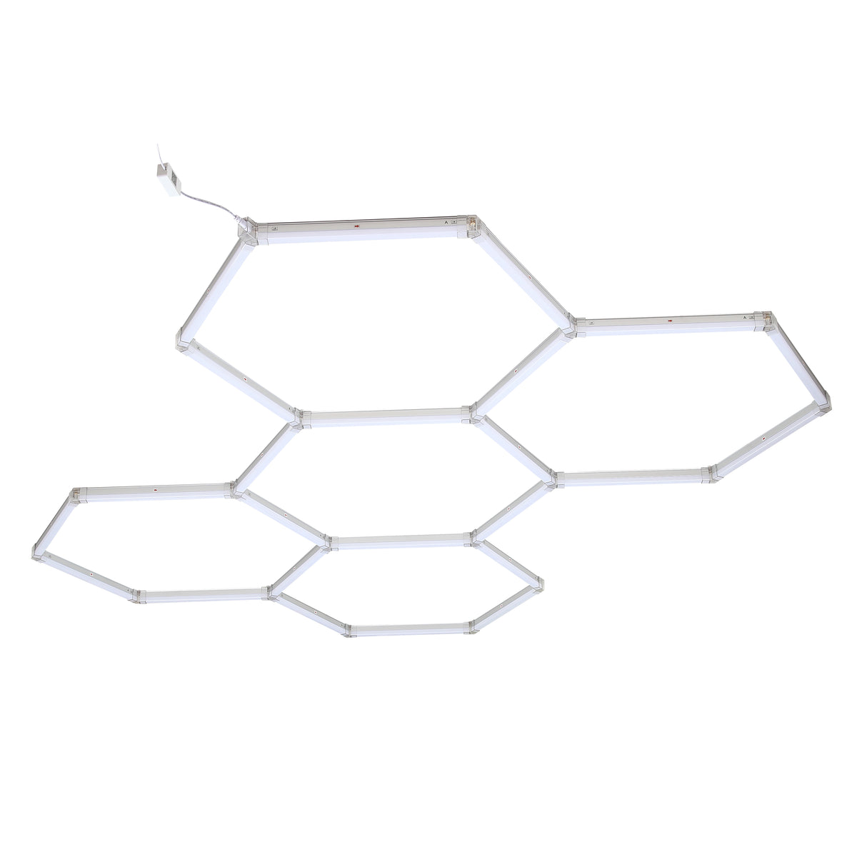 Hexagon Garage LED 5-Set 6500K RGB