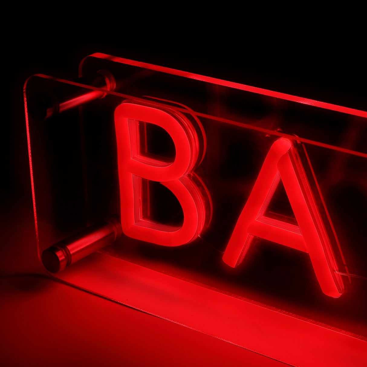 Bar LED Neon Box Bordlampe