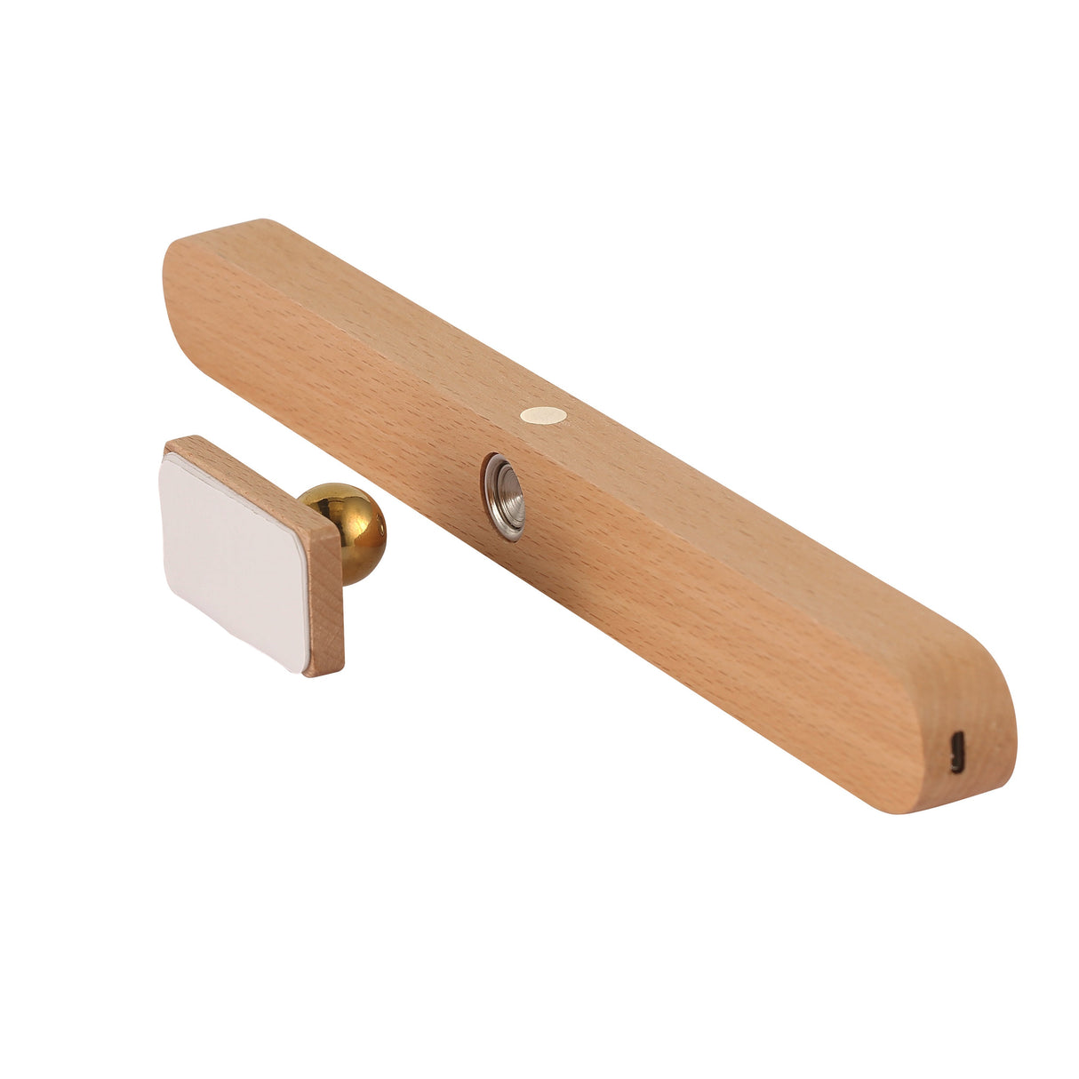 Timber Trådløs Vegglampe Lys Bjørk