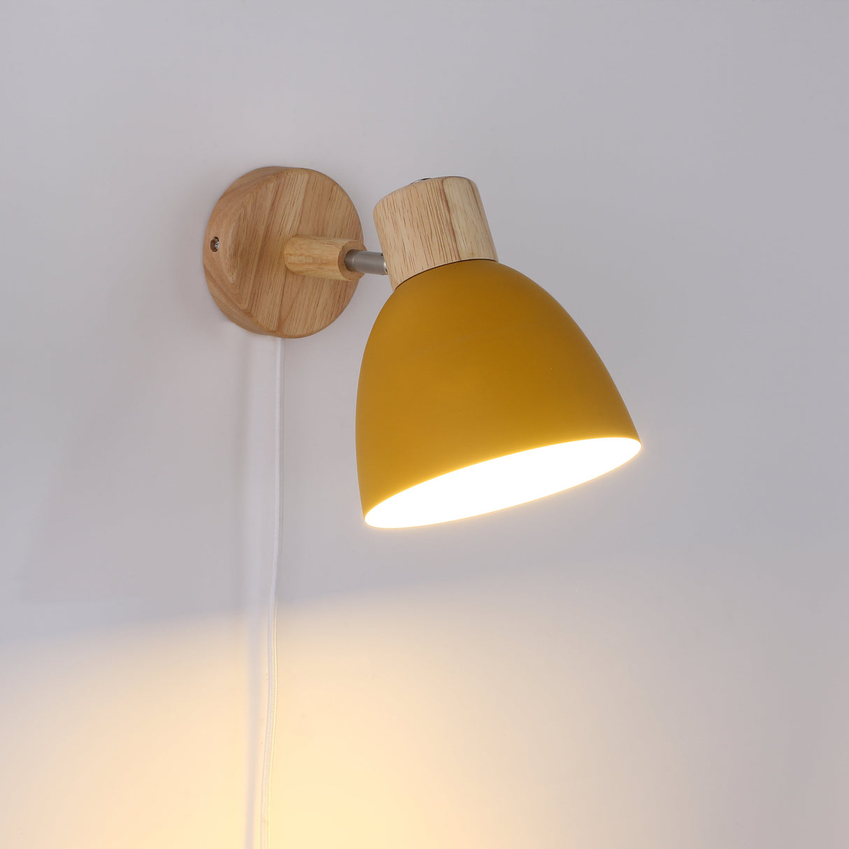 Pino Vegglampe Mustard