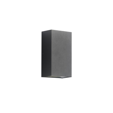 LED Vägglampa Utomhus H16cm IP65 6W Svart-Lampconcept.se