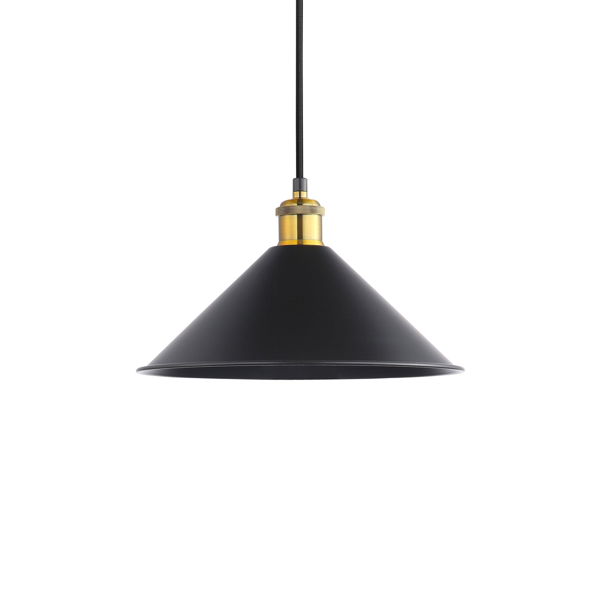 Coffee Taklampa Ø30 Svart/Mässing-Lampconcept.se
