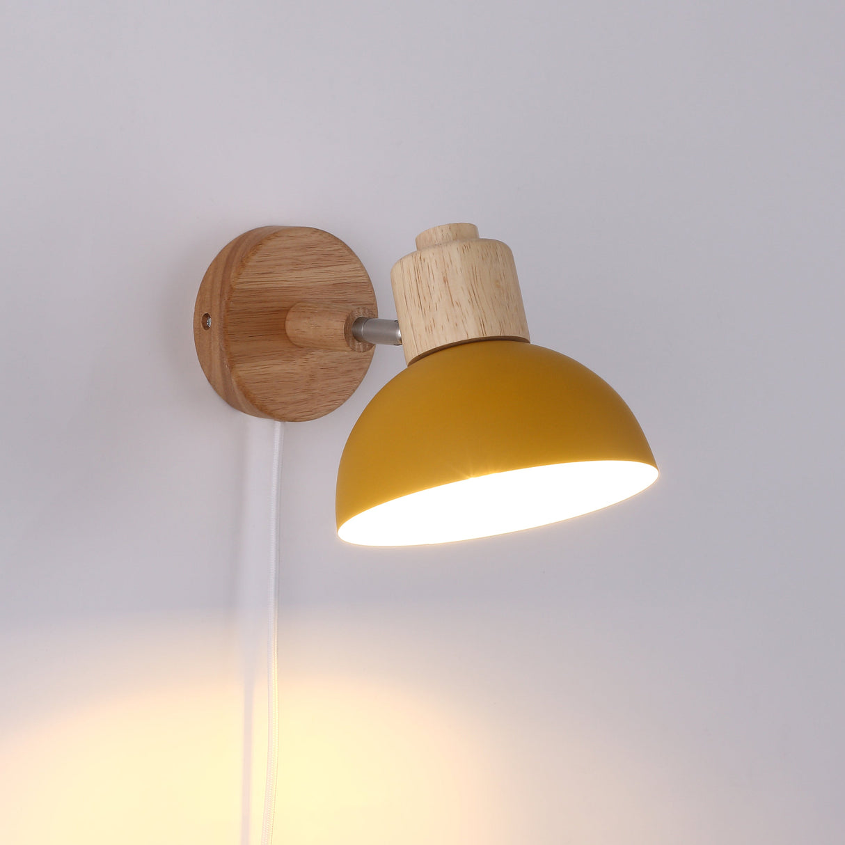 Boom Vegglampe Mustard