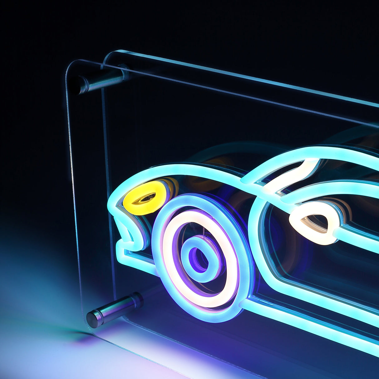 Car Neon Bordlampe