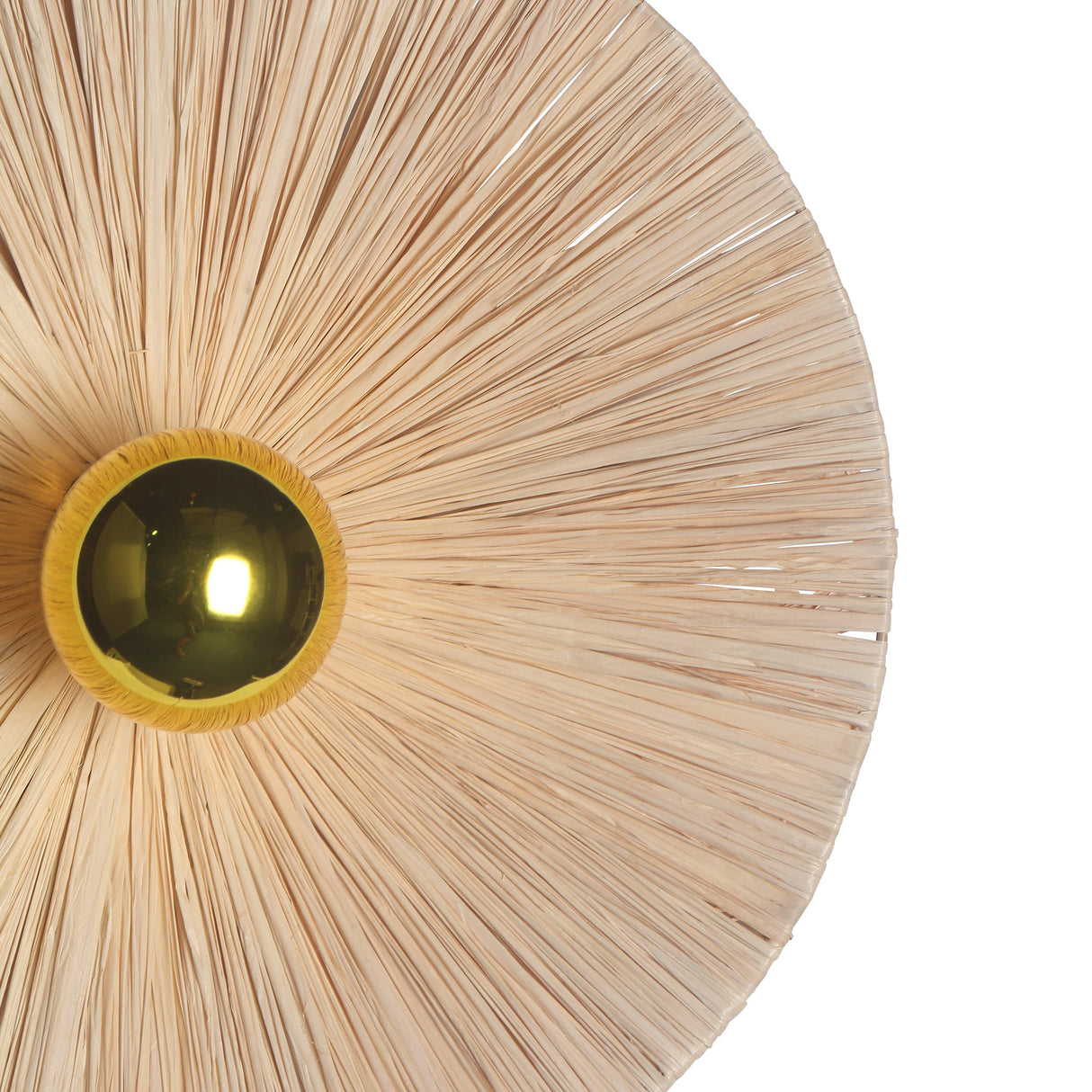 Flare Raffia Vägglampa Ø40-Lampconcept.se