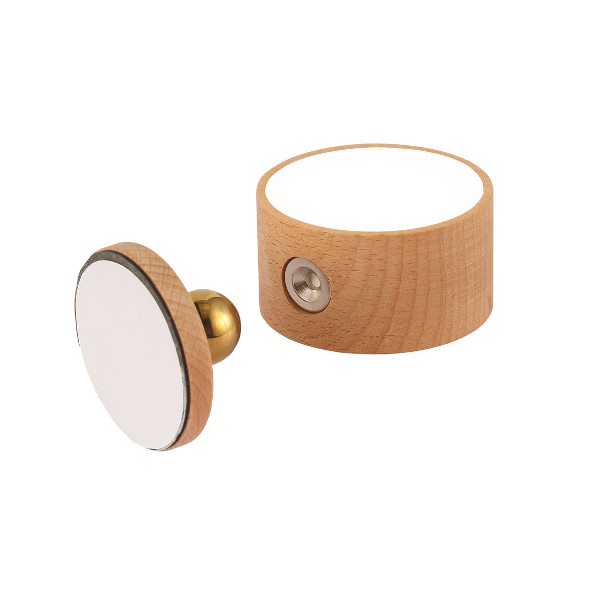 Bjørk Trådløs Vegglampe Lys