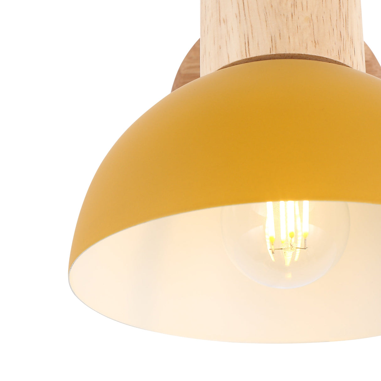 Boom Vegglampe Mustard