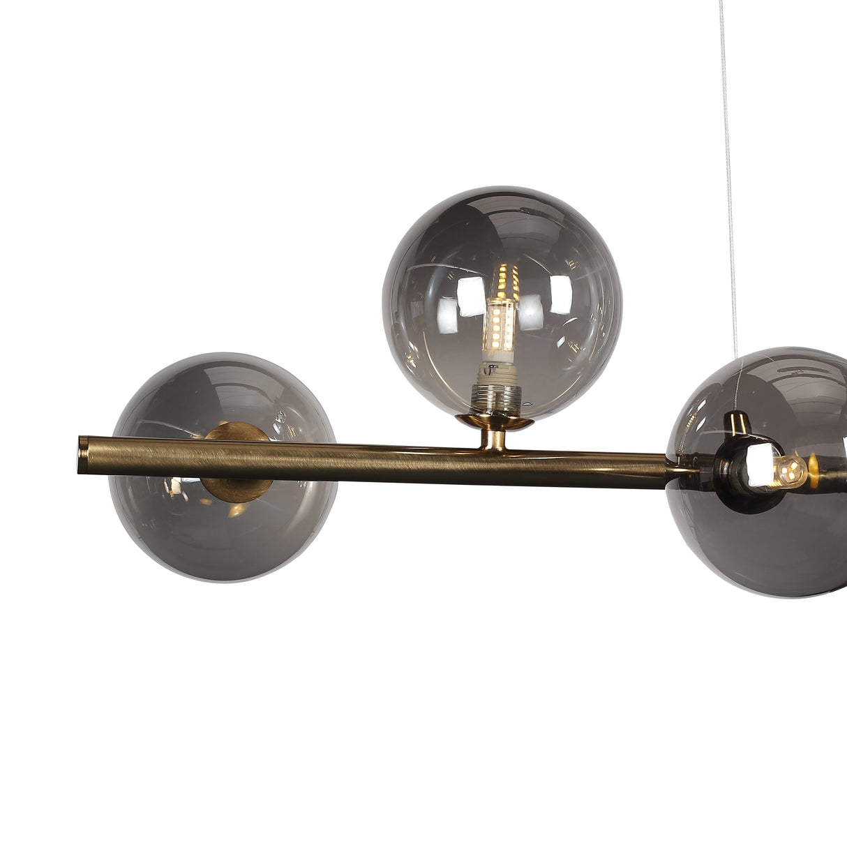 Bubbles Langbordslampe 90 cm Smoke