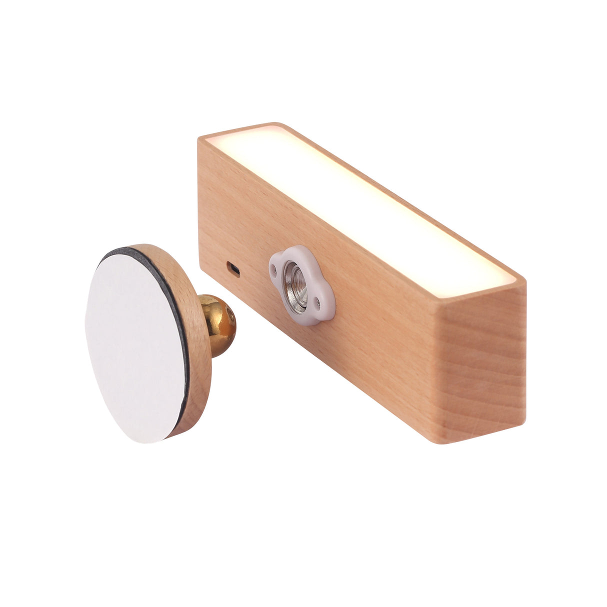 Berk Trådløs Vegglampe Lys Bjørk