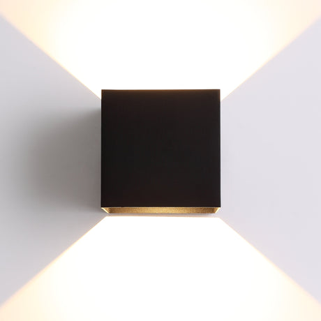 LED Væglampe XL IP65 20W Udendørs Sort