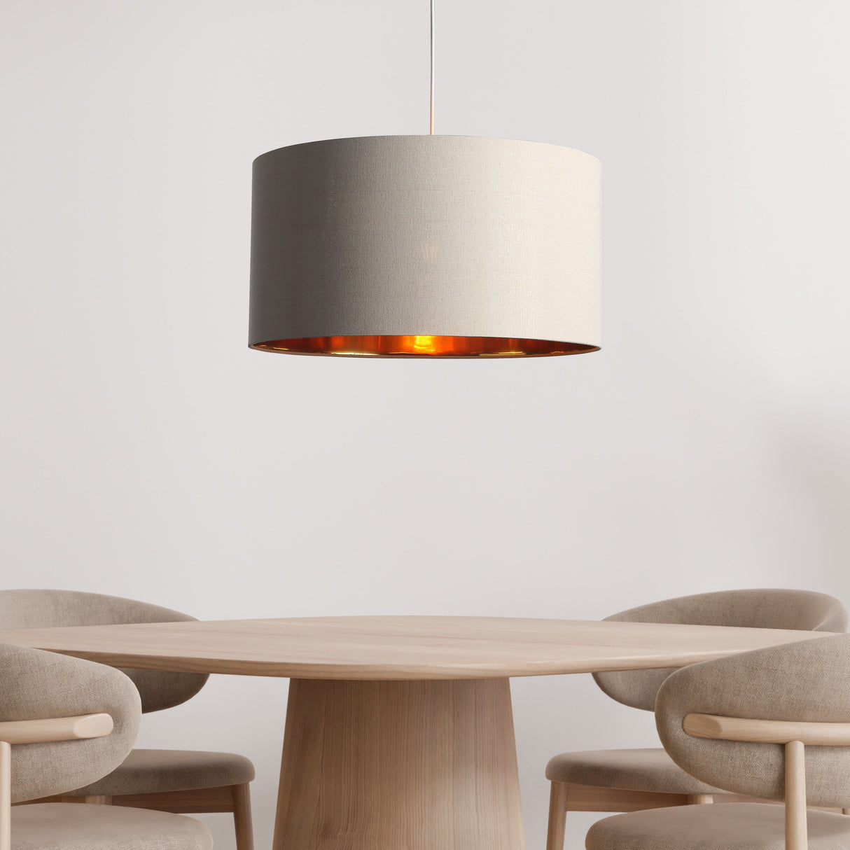 Drum Pendel Ø50 Lin/Messing