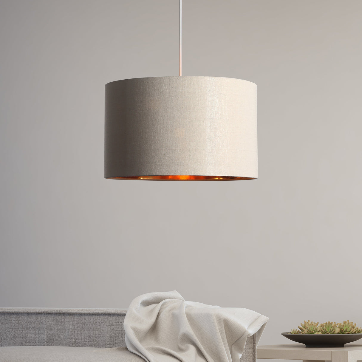 Drum Pendel Ø40 Lin/Messing