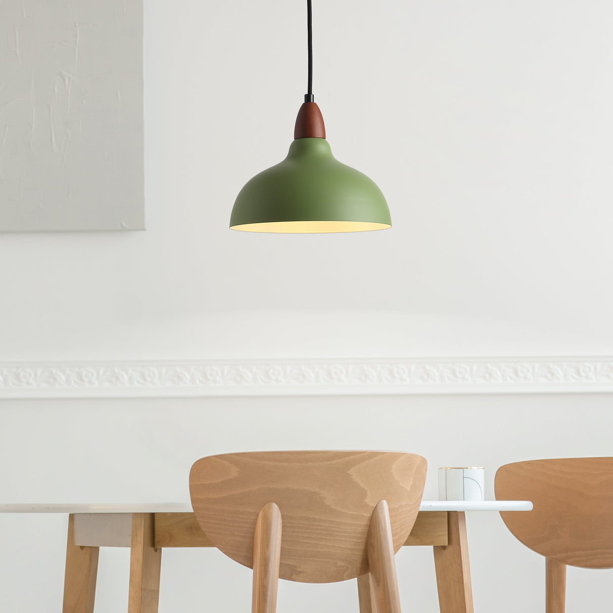 Oak Taklampa Ø24 Grön-Lampconcept.se