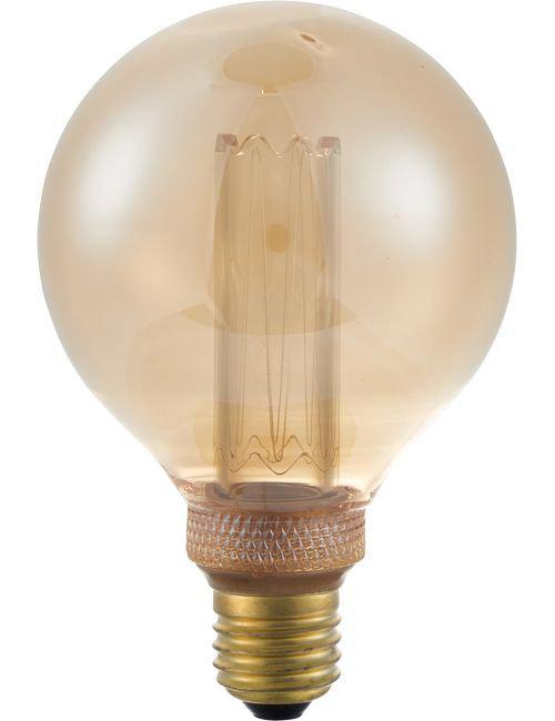 LED E27 Vintage Globe Amber G95 Dimbar-Lampconcept.se