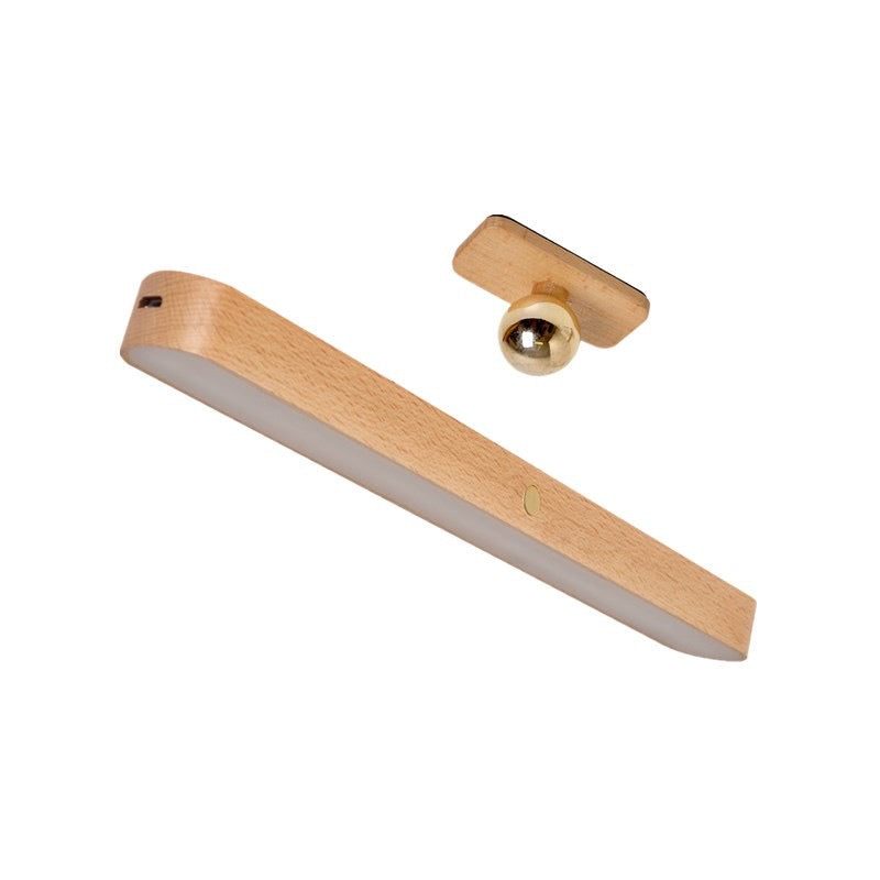 Timber Trådløs Vegglampe Lys Bjørk