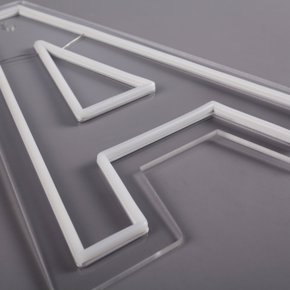 Bokstav A Neon Vegglampe