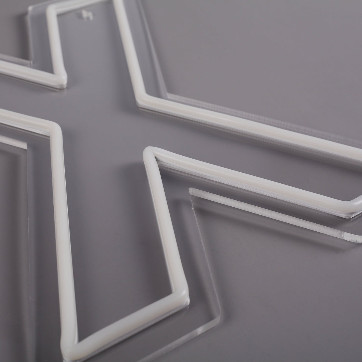 Bokstav X Neon Vegglampe