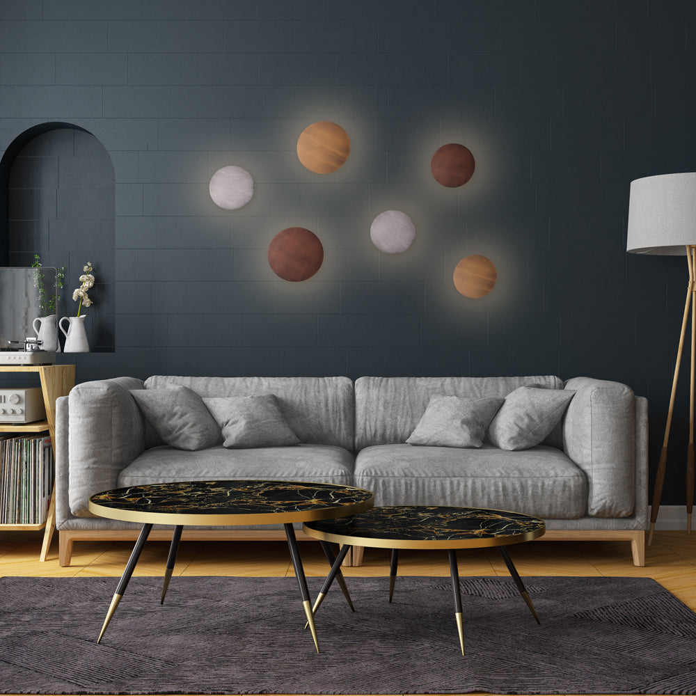 Lori Vegglampe Ø30 Messing