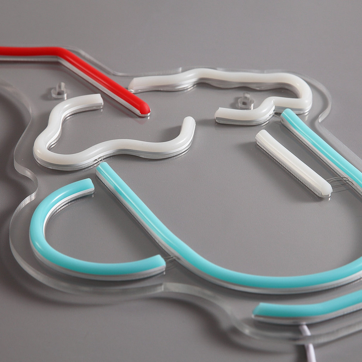 Milkshake Neon Vägglampa-Lampconcept.se