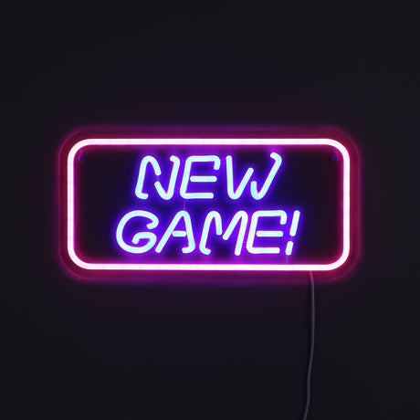 New Game Neon Vägglampa-Lampconcept.se