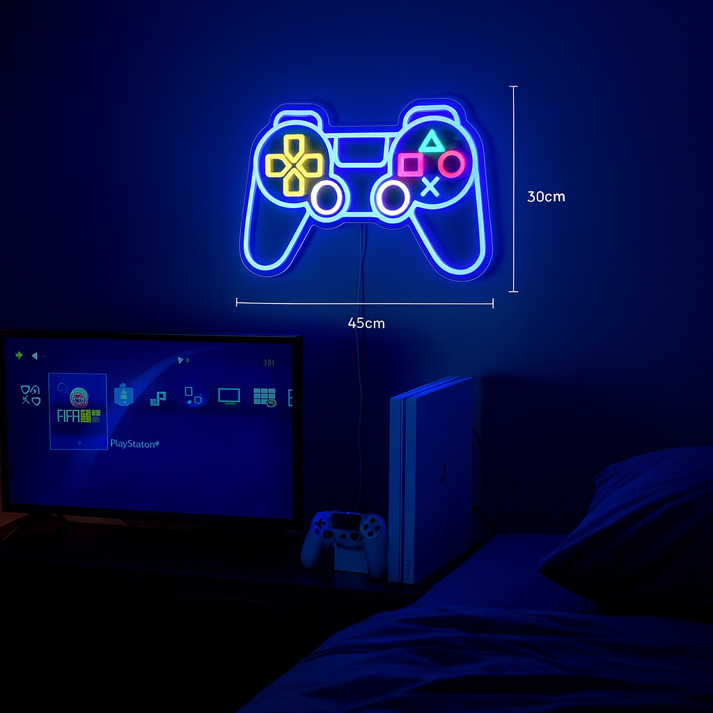 Joystick 2.0 Neon Vegglampe