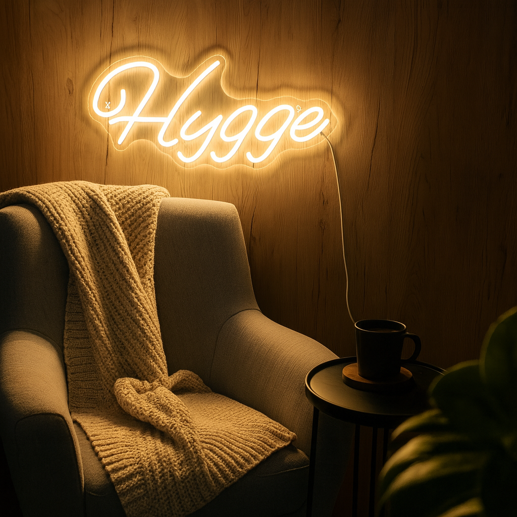 Hygge Neon Vegglampe