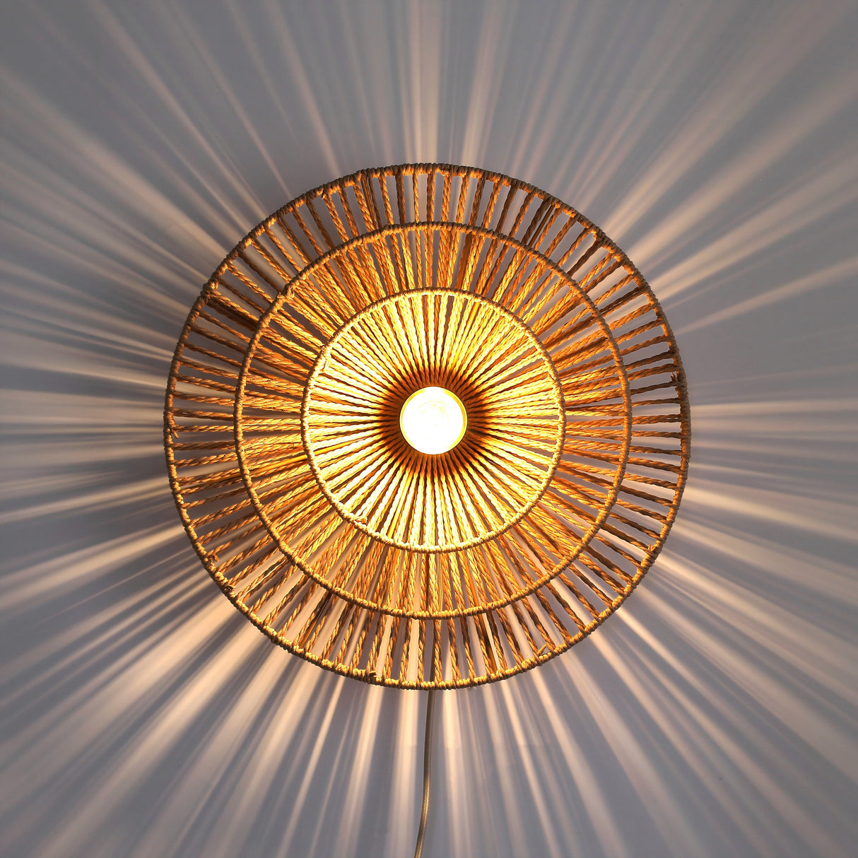 Wave Layer Vegglampe Ø40