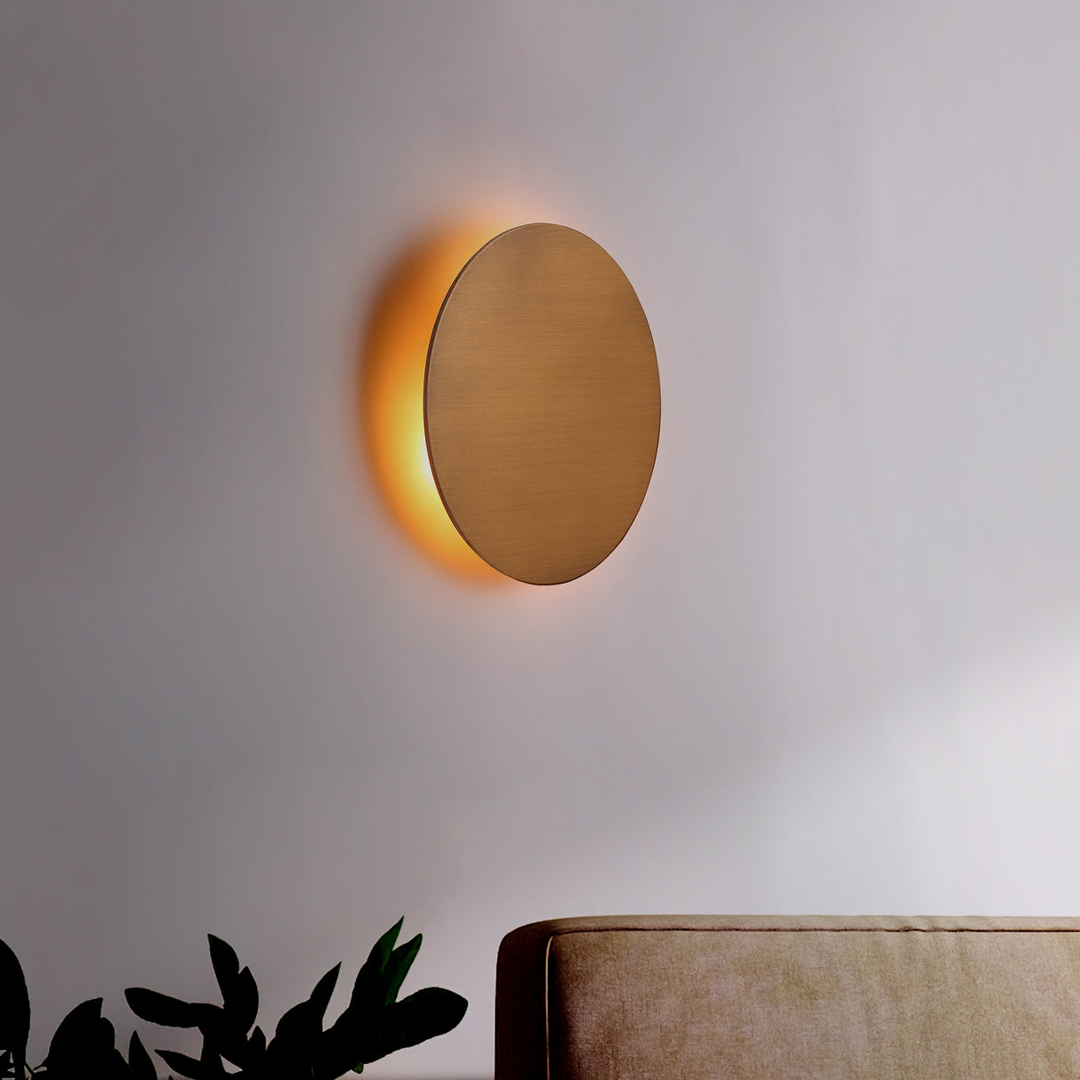 Lori Vegglampe Ø40 Messing