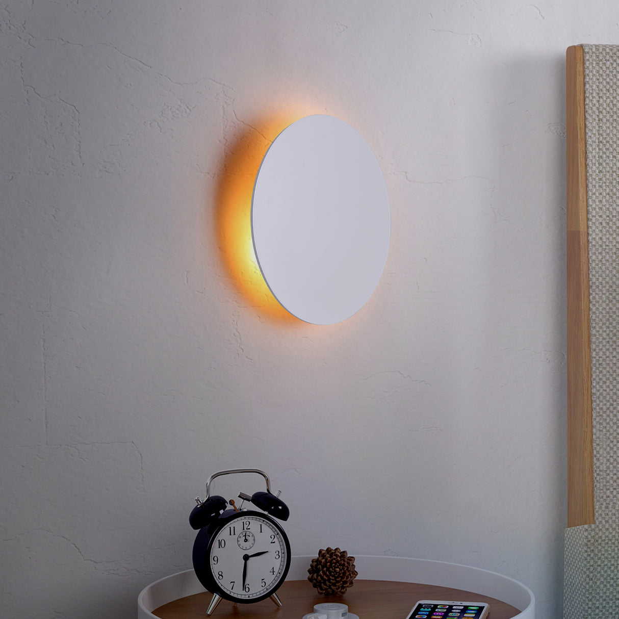 Lori Vegglampe Ø20 Hvit