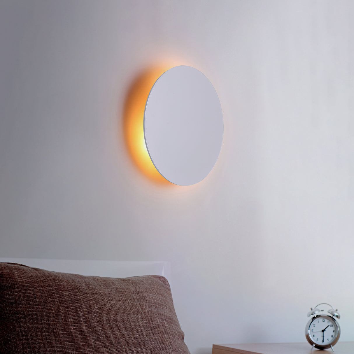 Lori Vegglampe Ø30 Hvit