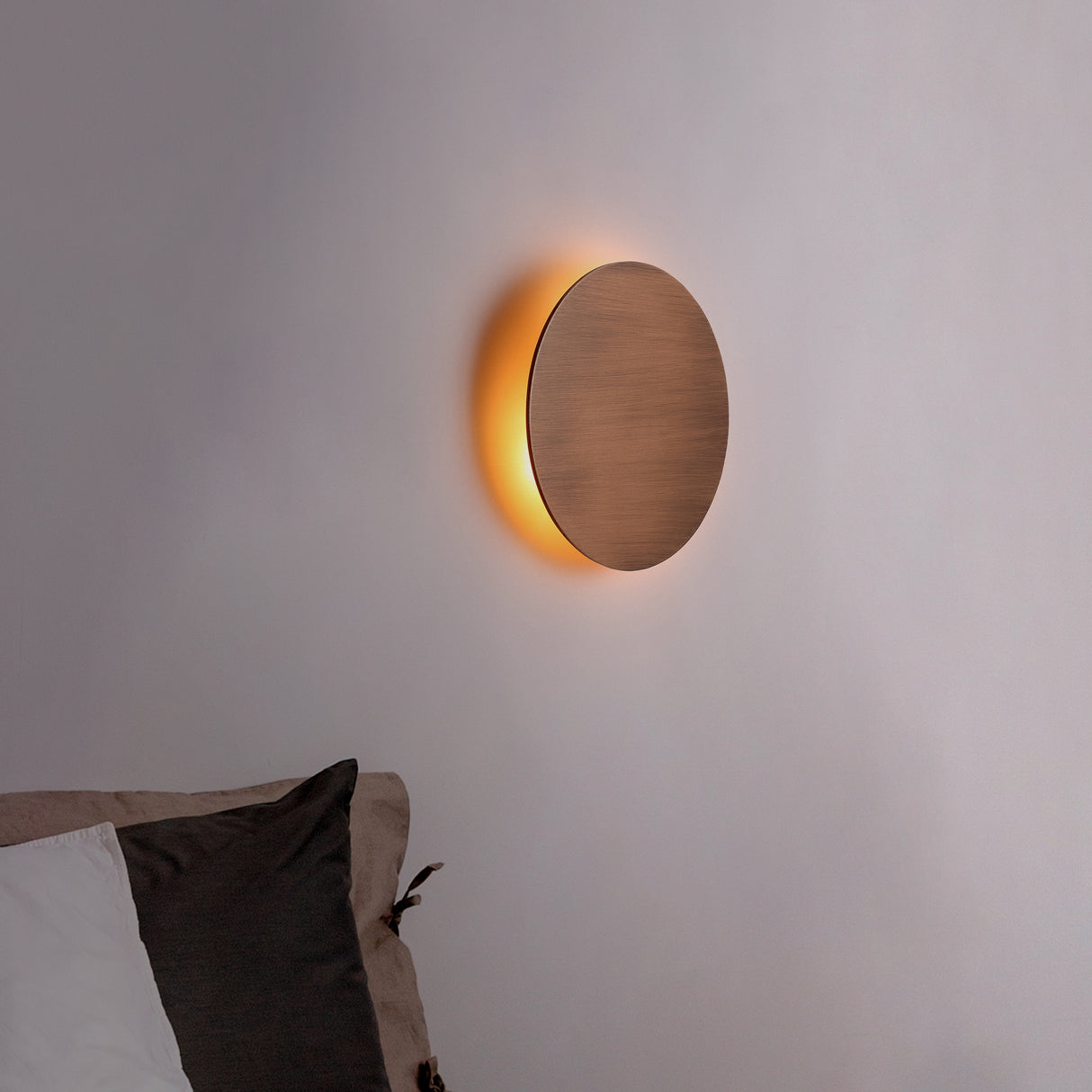 Lori Vegglampe Ø20 Børstet Kobber