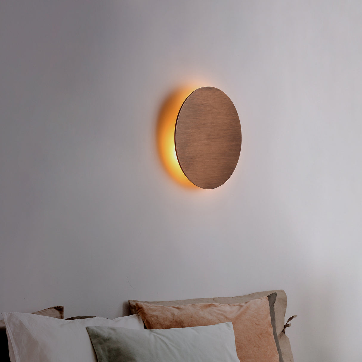 Lori Vegglampe Ø40 Børstet Kobber