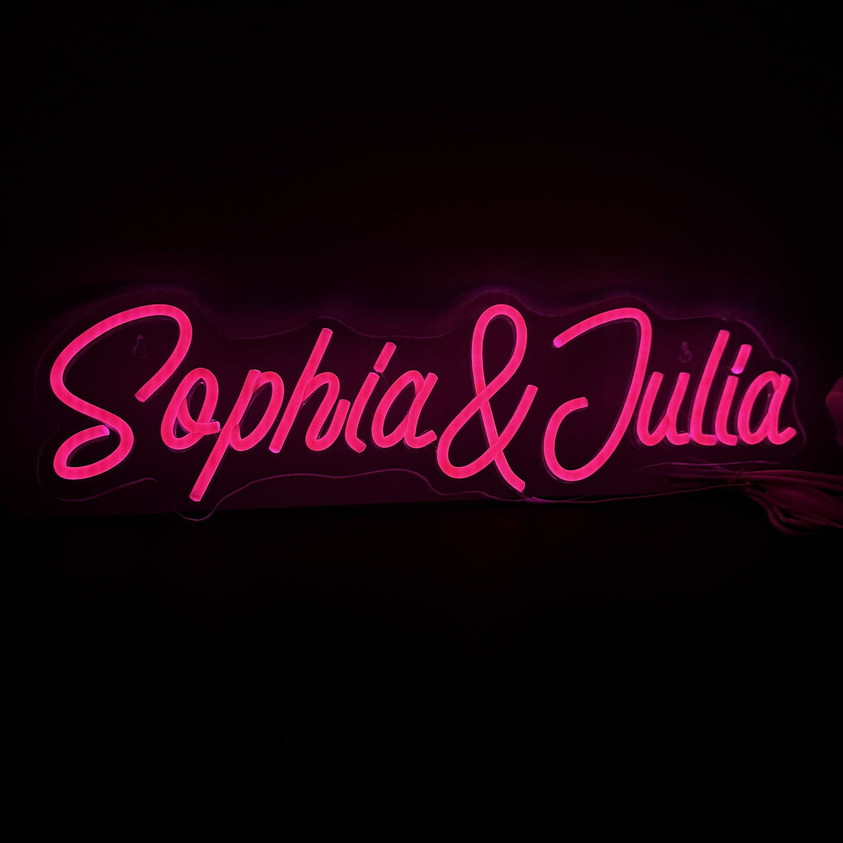 Neon Navneskilt Rosa