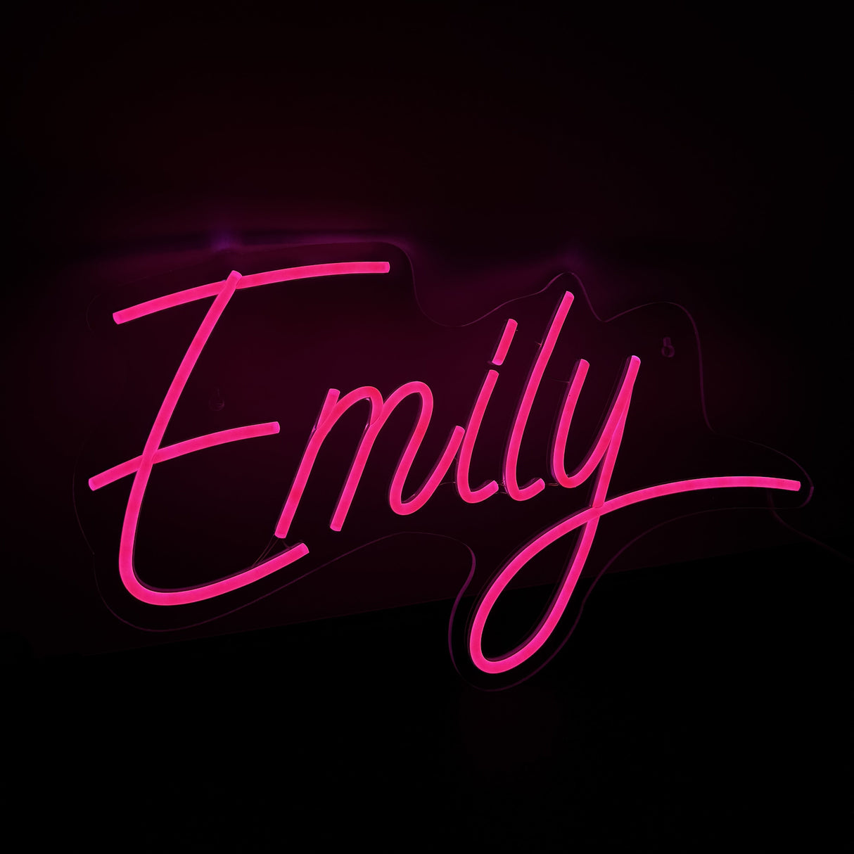 Neon Navneskilt Rosa