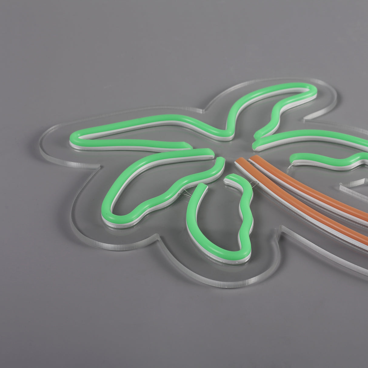 Palm Tree Neon Vegglampe