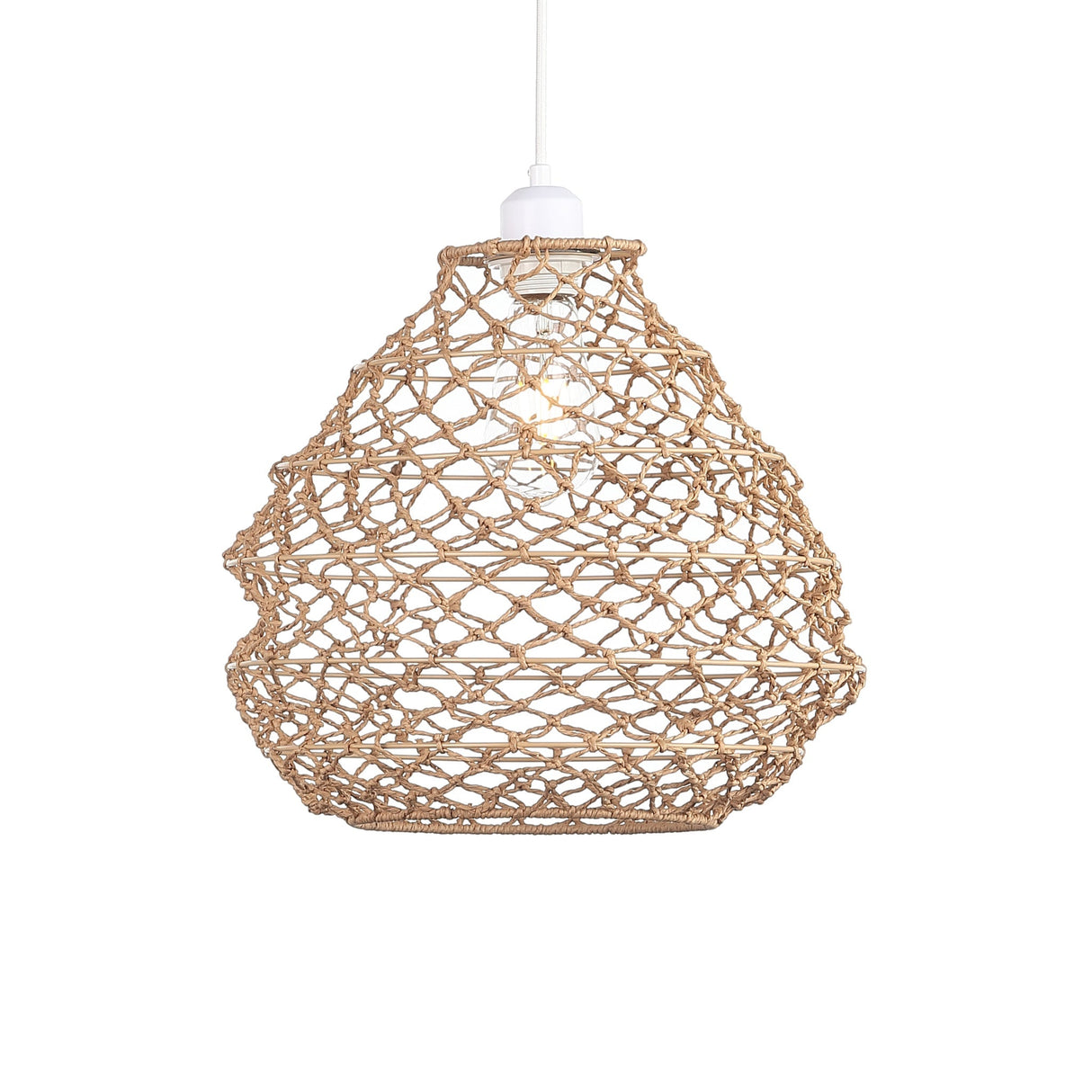 Wavy Taklampa Ø35 Beige-Lampconcept.se
