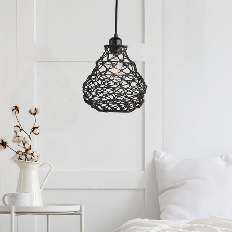 Wavy Taklampa Ø23 Svart-Lampconcept.se