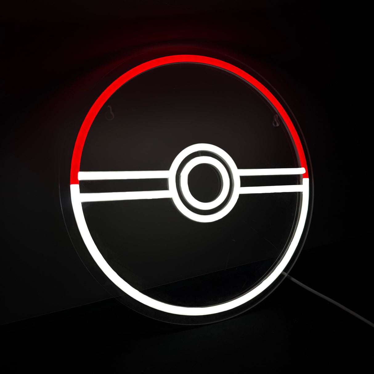 Pokéball Neon Vegglampe
