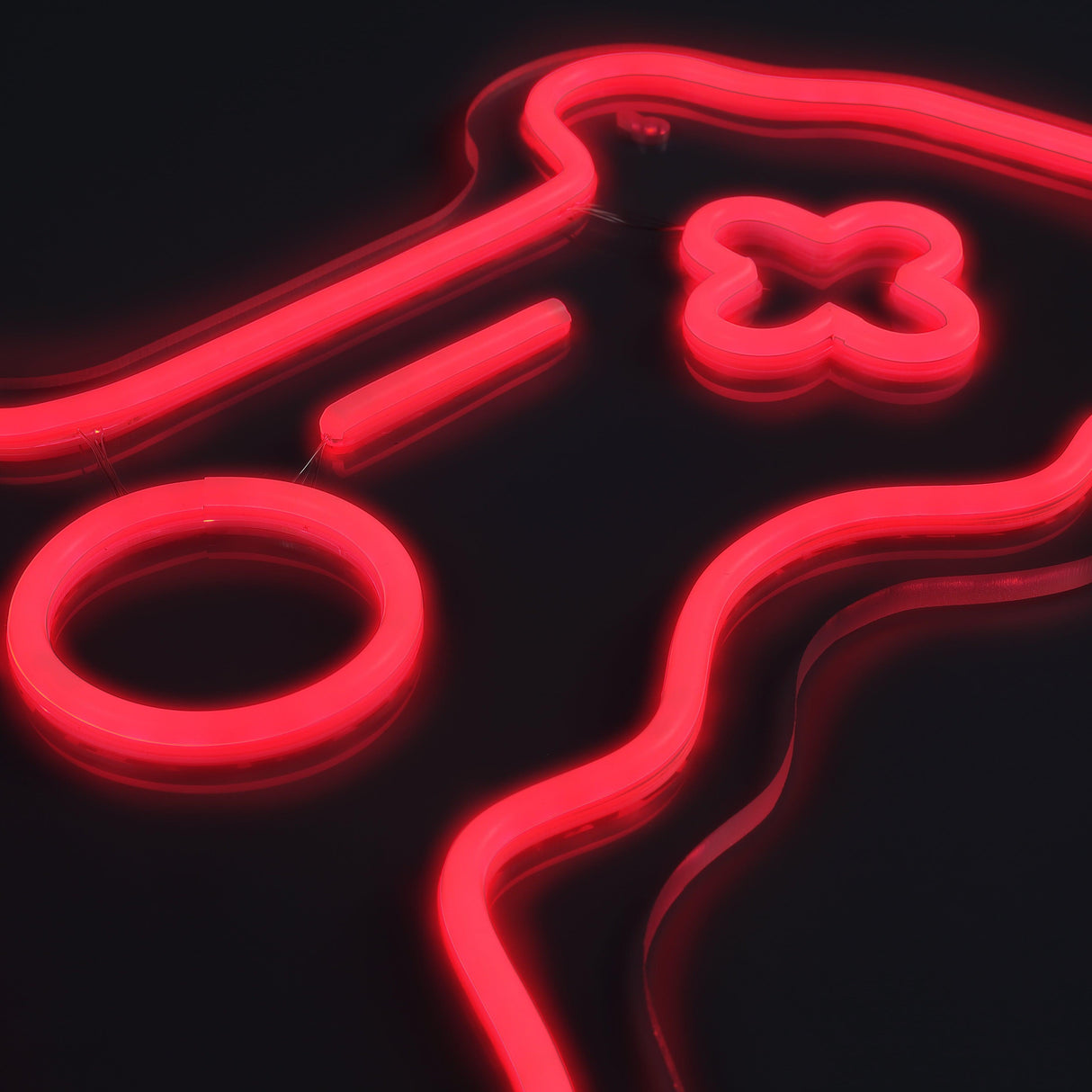 Joystick RGB Neon Vägglampa-Lampconcept.se