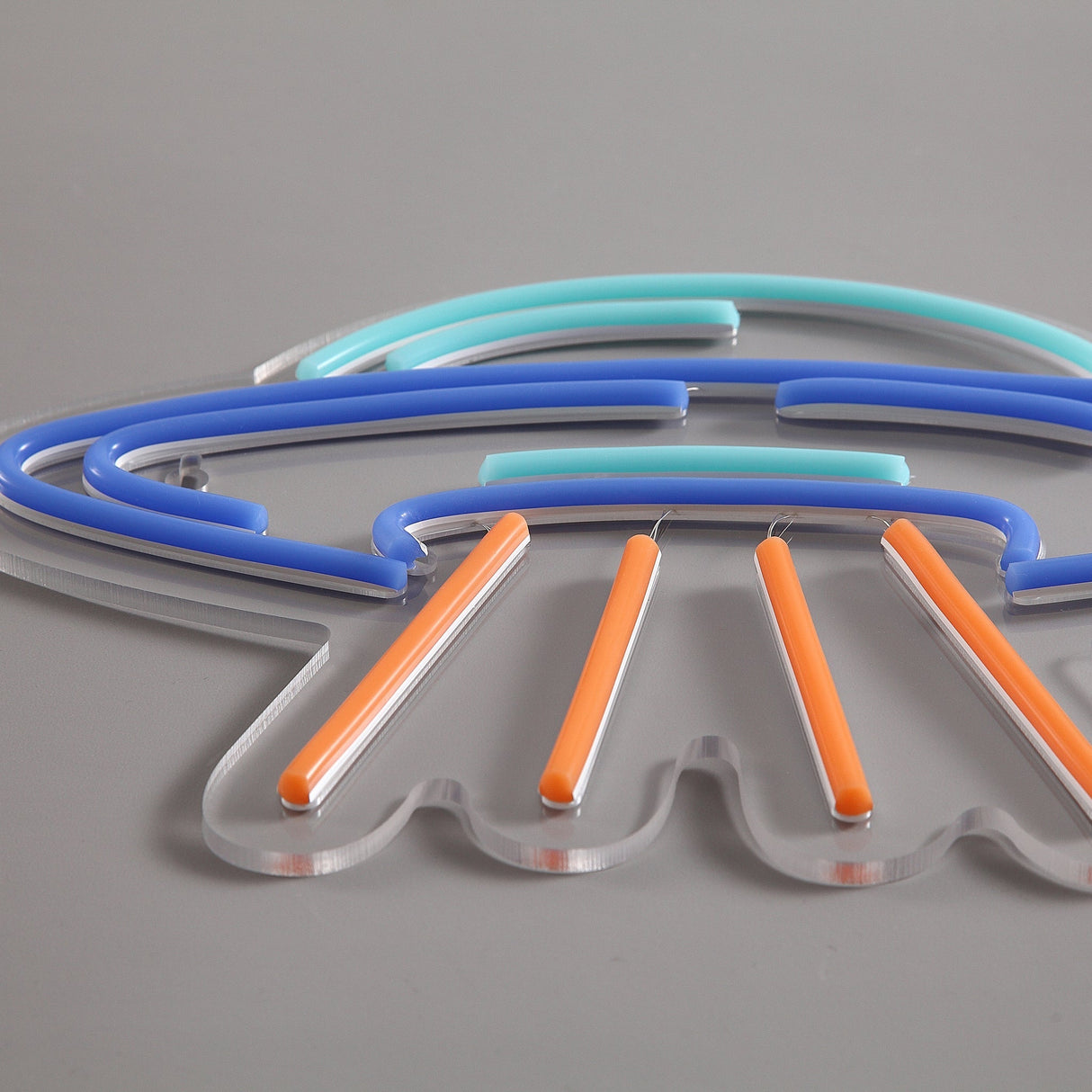 UFO Neon Vägglampa-Lampconcept.se